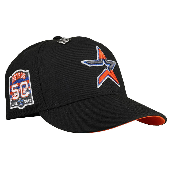Houston Anniversary 50th Anniversary "3 Tier" Metallic 59Fifty Fitted Hat