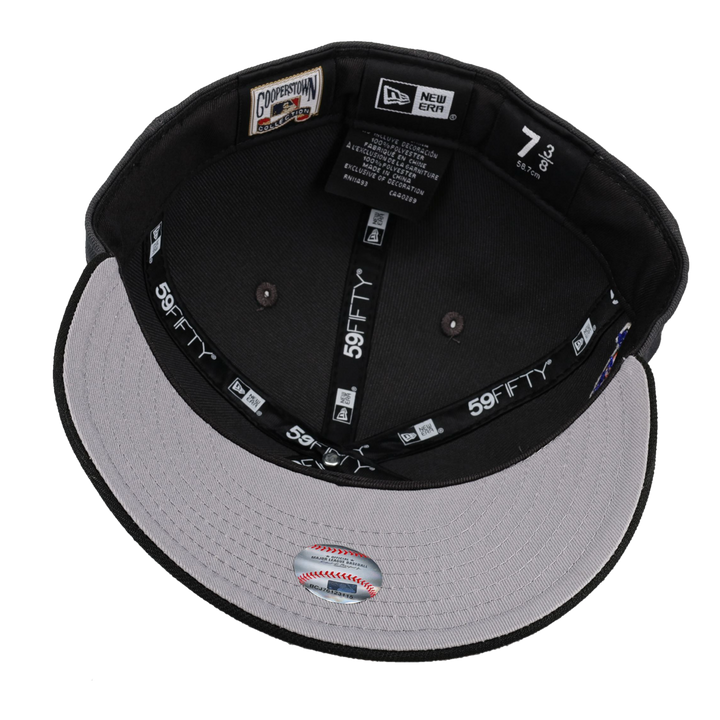 Houston Astros 45th Anniversary Metallic Graphite/Black 59Fifty Fitted Hat