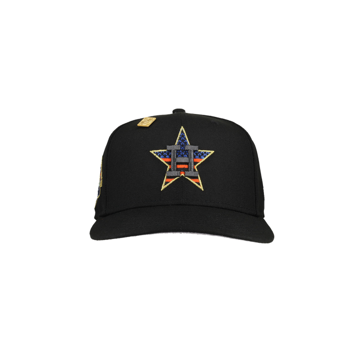 Houston Astros 45th Anniversary Metallic Star 59Fifty Fitted Hat