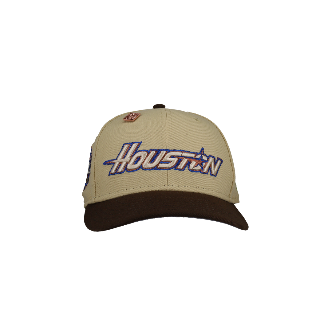 Houston Astros 45th Anniversary Vegas/Walnut Metallic 59Fifty Fitted Hat