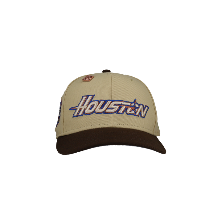 Houston Astros 45th Anniversary Vegas/Walnut Metallic 59Fifty Fitted Hat