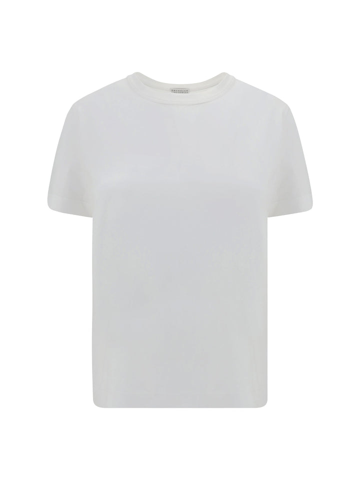 Brunello Cucinelli Women Monochrome T-Shirt