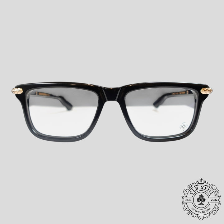 Chrome Hearts Little Dinger Glasses in Black/Silver