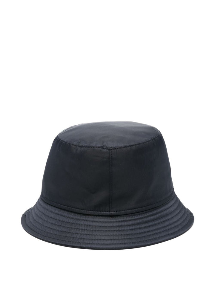 BORSALINO Rain Bucket Hat with Ribbed Detail