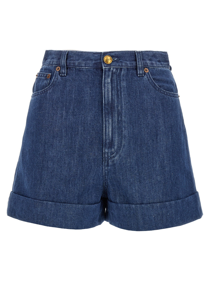 Valentino Garavani Women Valentino Garavani Denim Shorts