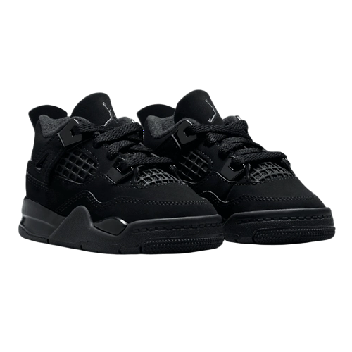 Air Jordan 4 Retro Black Cat (Toddler)