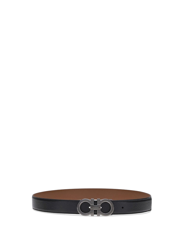 Ferragamo Men Gancini Reversible Belt