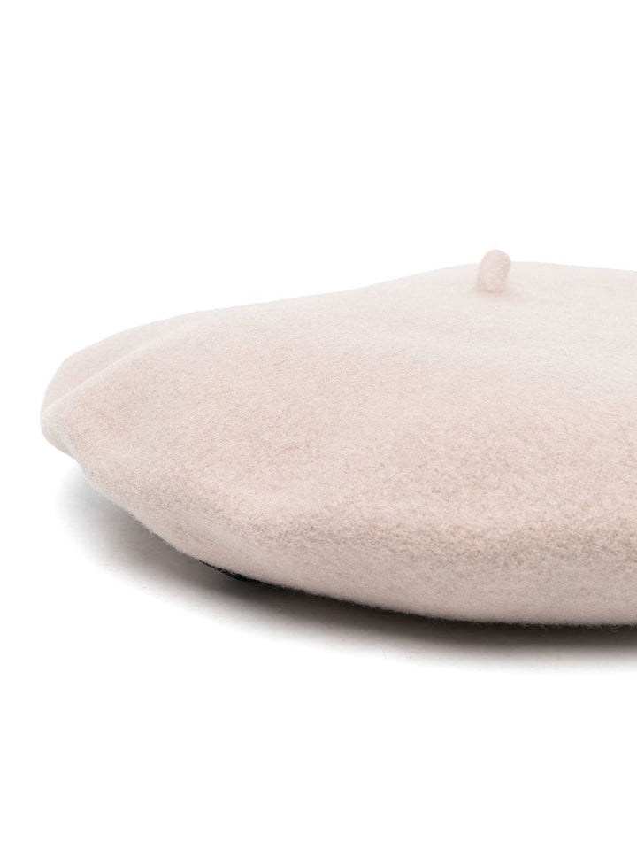 BORSALINO Wool Basque Hat - Flat Peak Curve-Edge Design