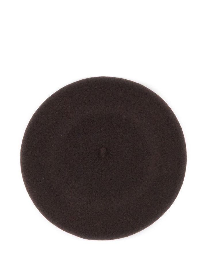BORSALINO Wool Basque Hat - Flat Crown