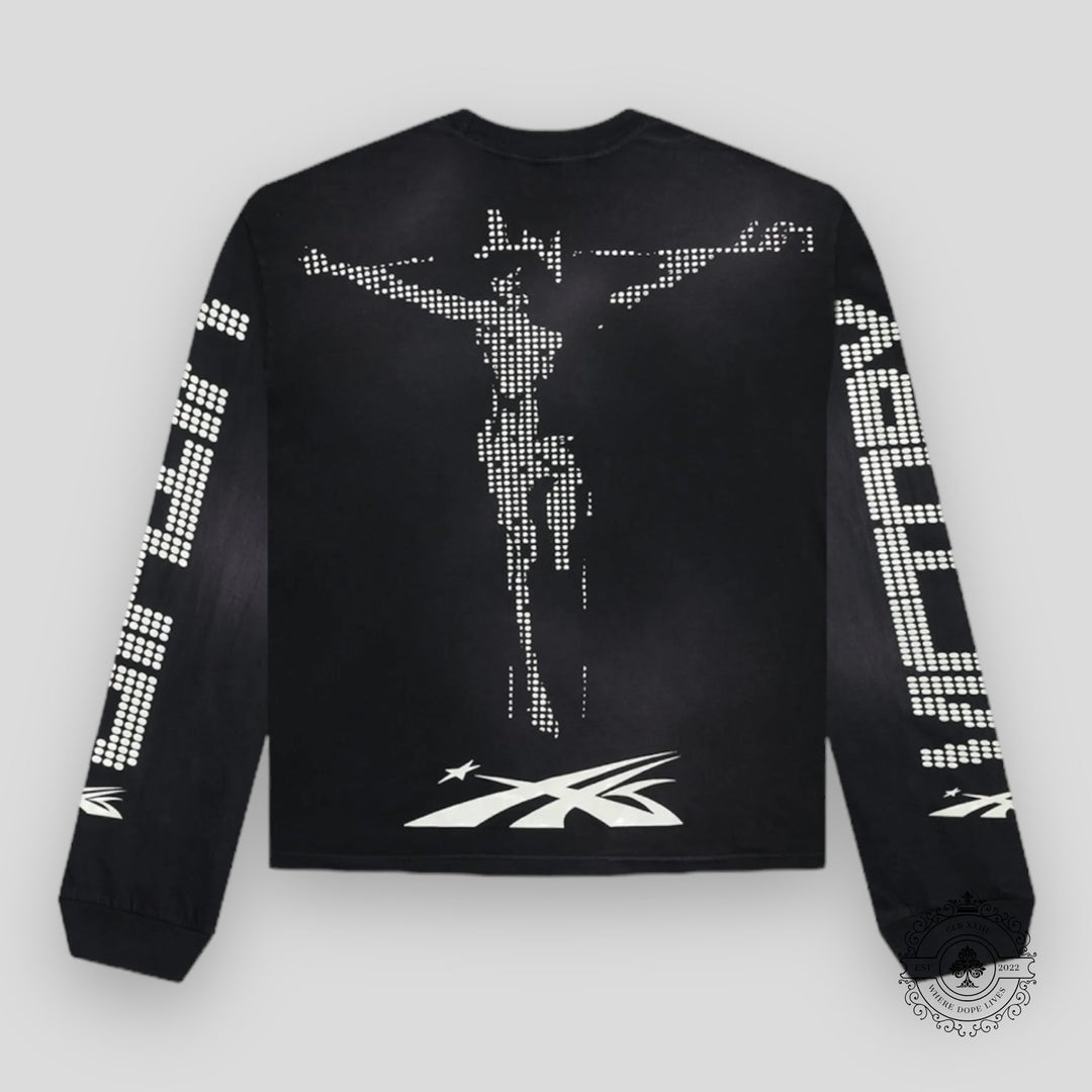 Hellstar Scoreboard L/S Shirt in Black