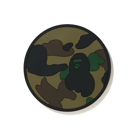 BAPE 1st Camo Reversible Rubber Coaster Greem