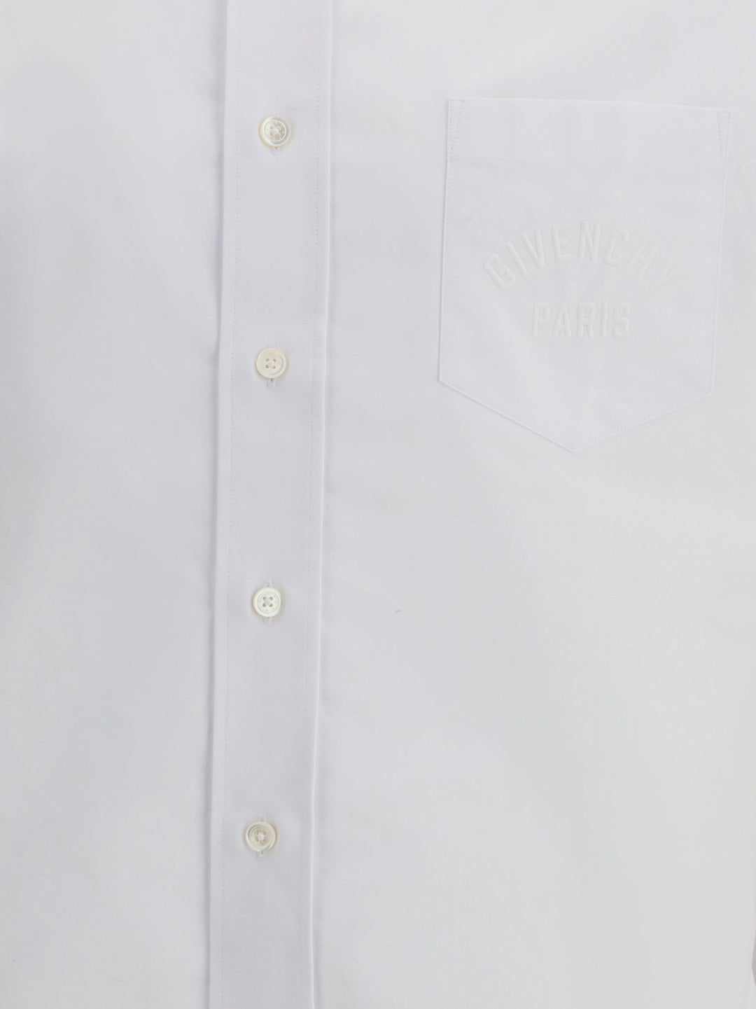 Givenchy Men Embroidered Pocket Shirt
