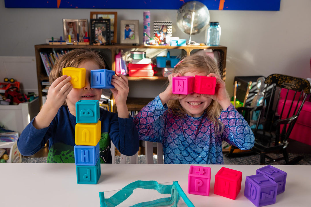 Squeeze &amp; Stack Blocks