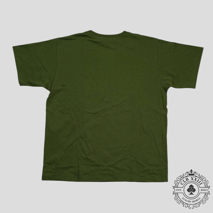 Gucci X The North Face Cat Print Tee in Green
