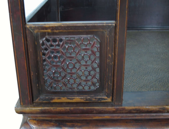 Authentic Rare 19th Antique Chinese Canopy Bed