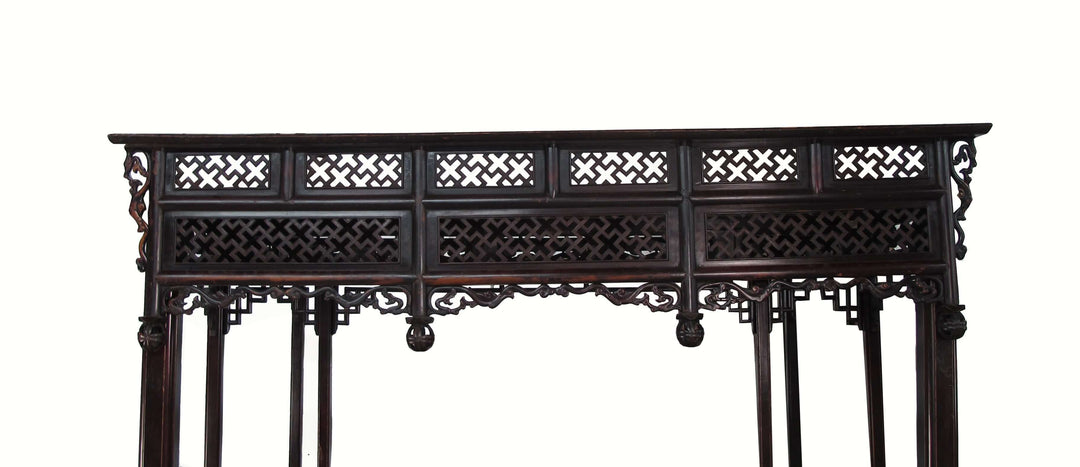 Authentic Rare 19th Antique Chinese Canopy Bed