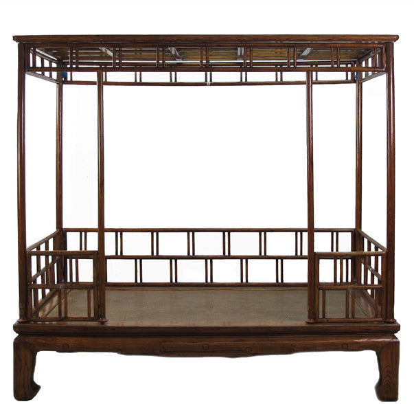 Vintage Chinese Canopy Bed