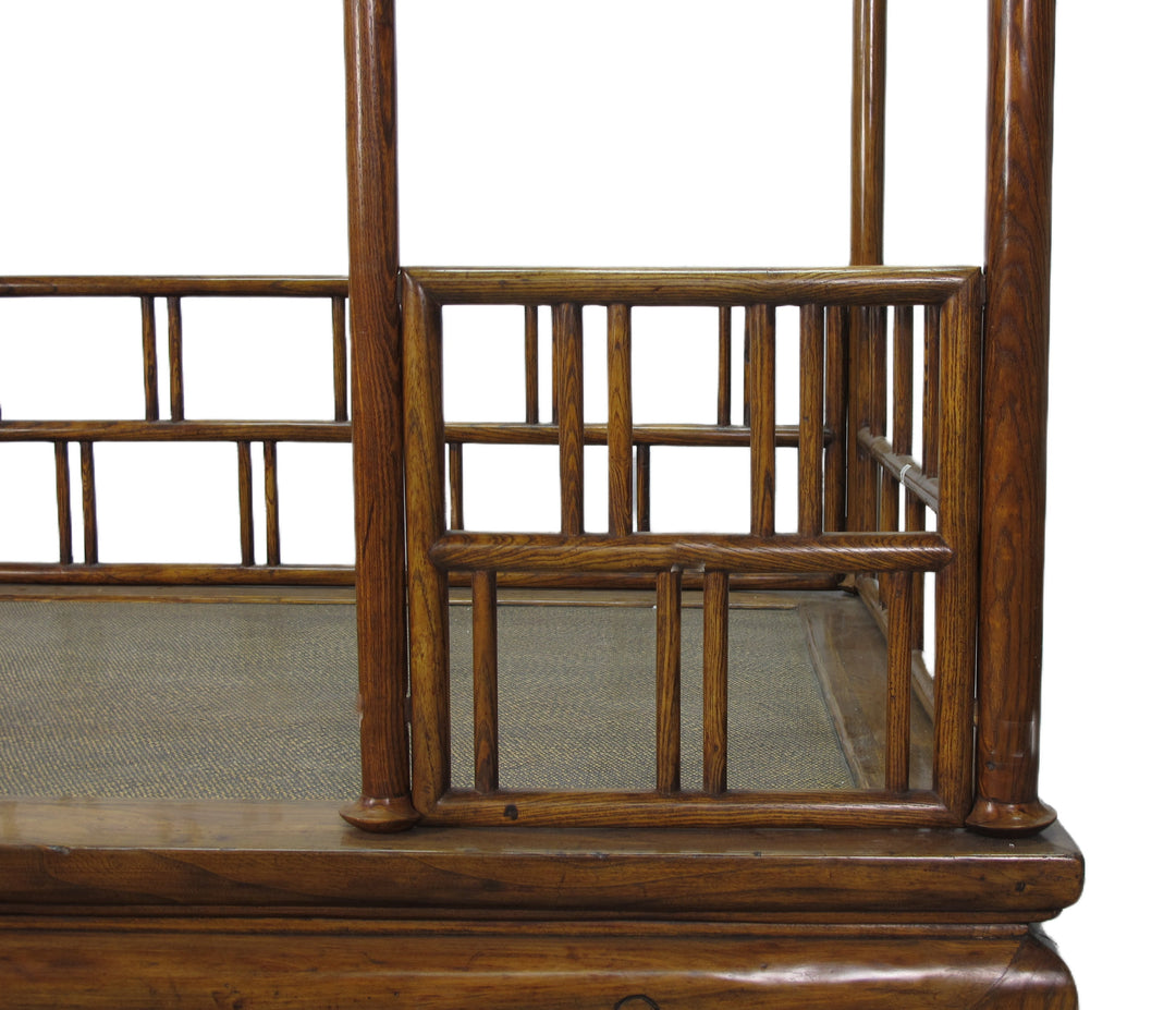 Vintage Chinese Canopy Bed