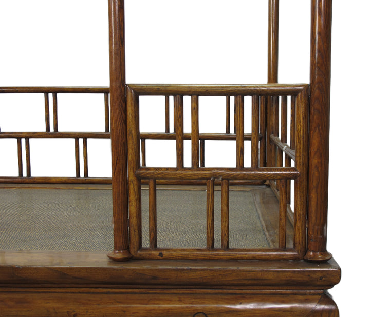 Vintage Chinese Canopy Bed