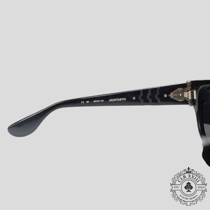 Chrome Hearts Jacktastic Glasses in Black/Silver