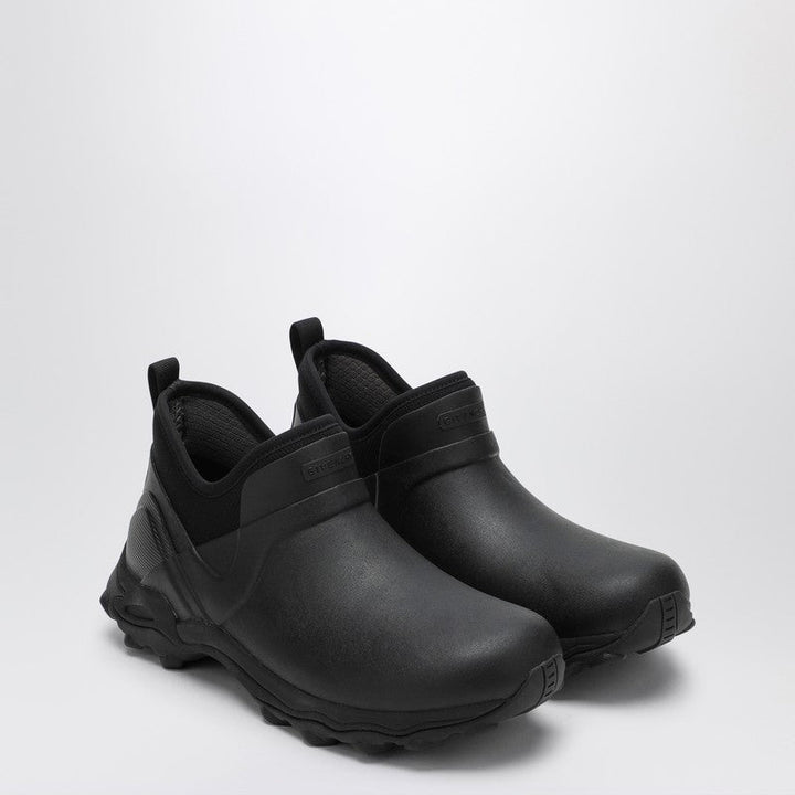 Givenchy Black Bogs Rubber Chelsea Boots Men