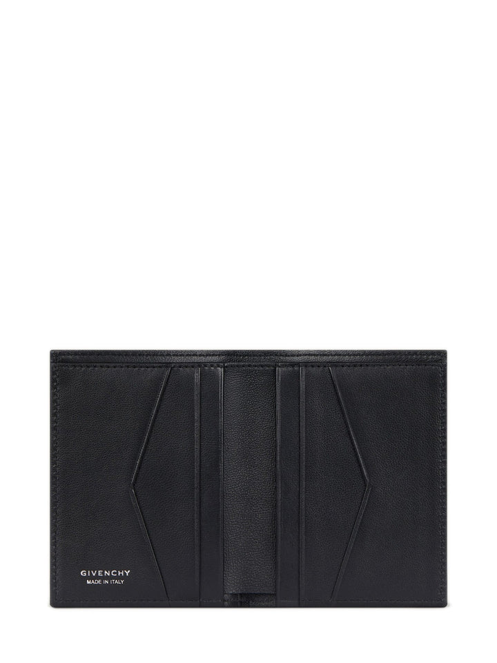 GIVENCHY Luxury Grained Leather Card Holder - Mini