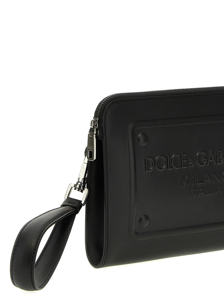 Dolce &amp; Gabbana Logo Clutch Bag