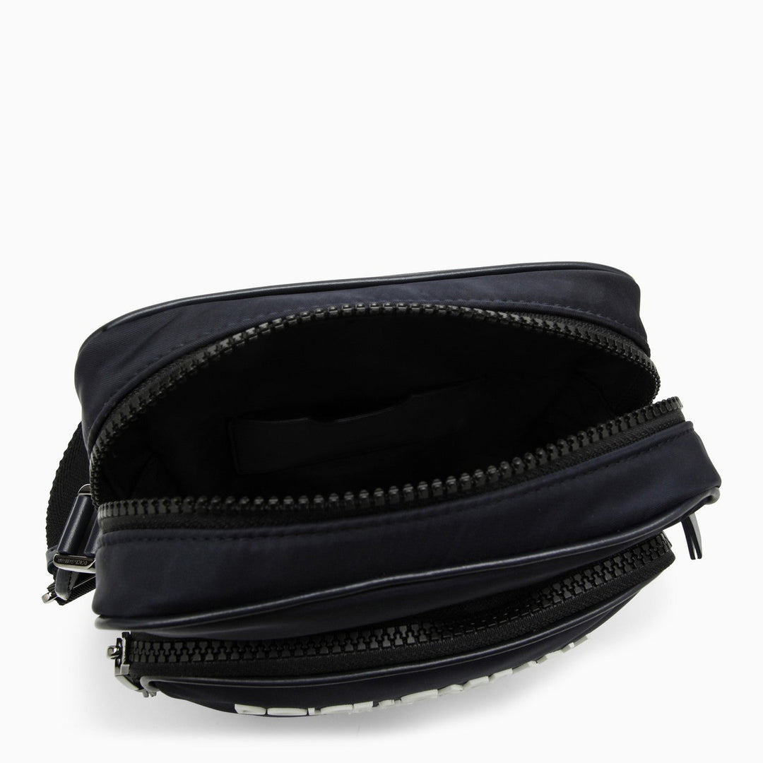 Dolce &amp; Gabbana Blue Messenger Bag In Nylon
