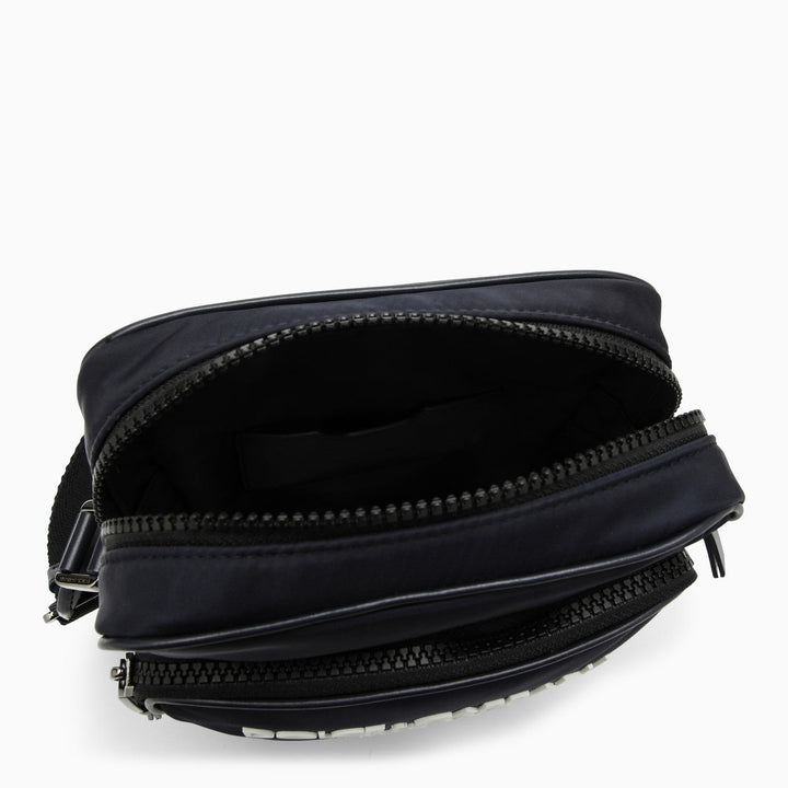 Dolce &amp; Gabbana Blue Messenger Bag In Nylon