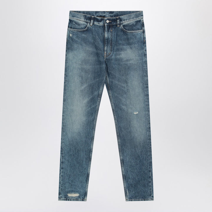 Givenchy Faded Blue Denim Jeans Men