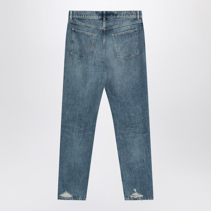 Givenchy Faded Blue Denim Jeans Men