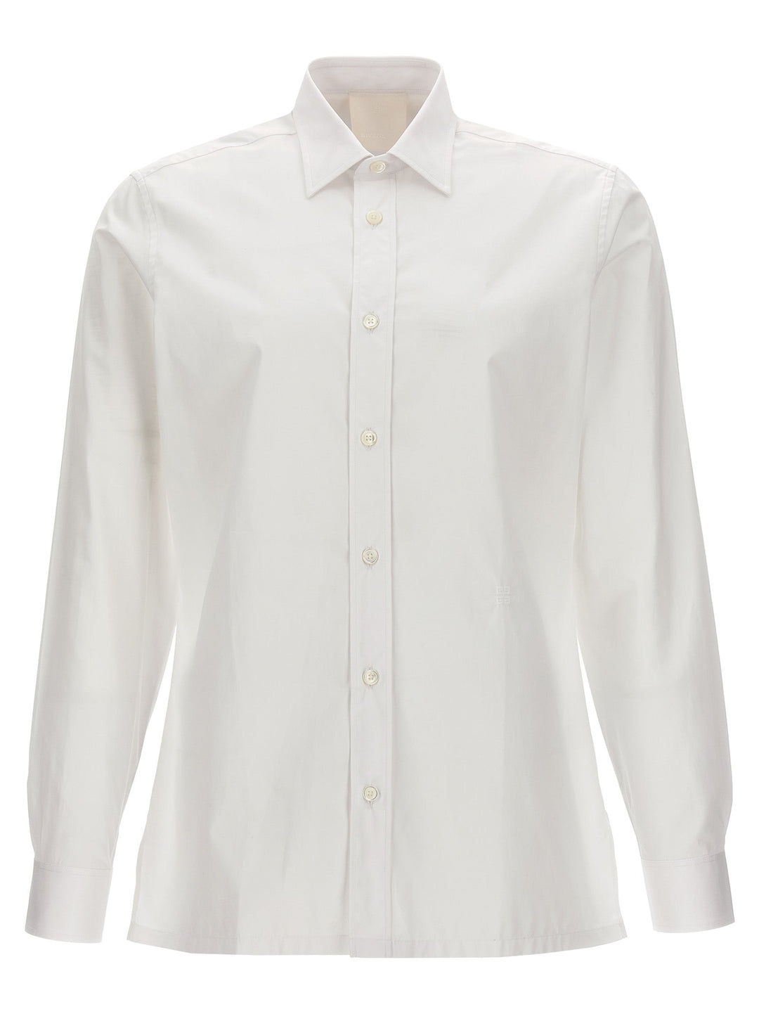 Givenchy Men Logo Embroidery Shirt