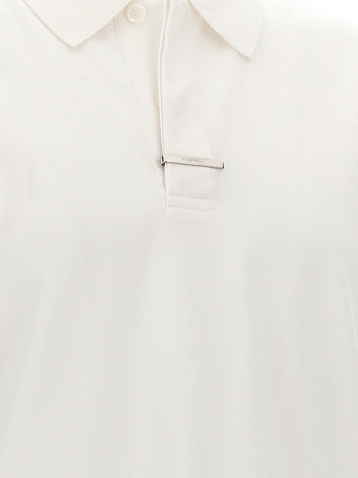 Givenchy Men Metal Clip Polo Shirt