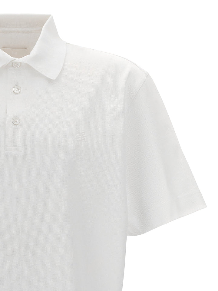 Givenchy Men Logo Embroidery Polo Shirt
