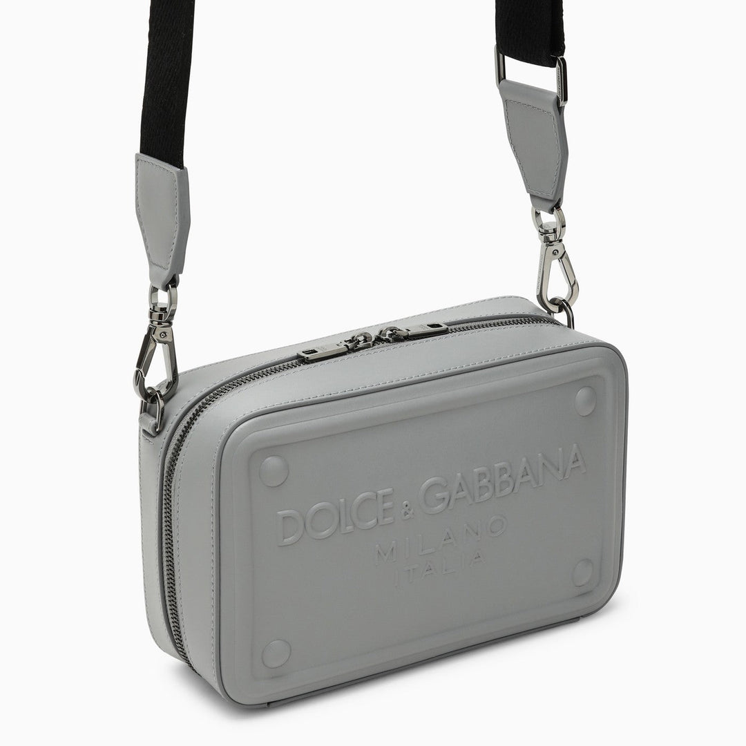 Dolce&amp;Gabbana Grey Calfskin Shoulder Bag