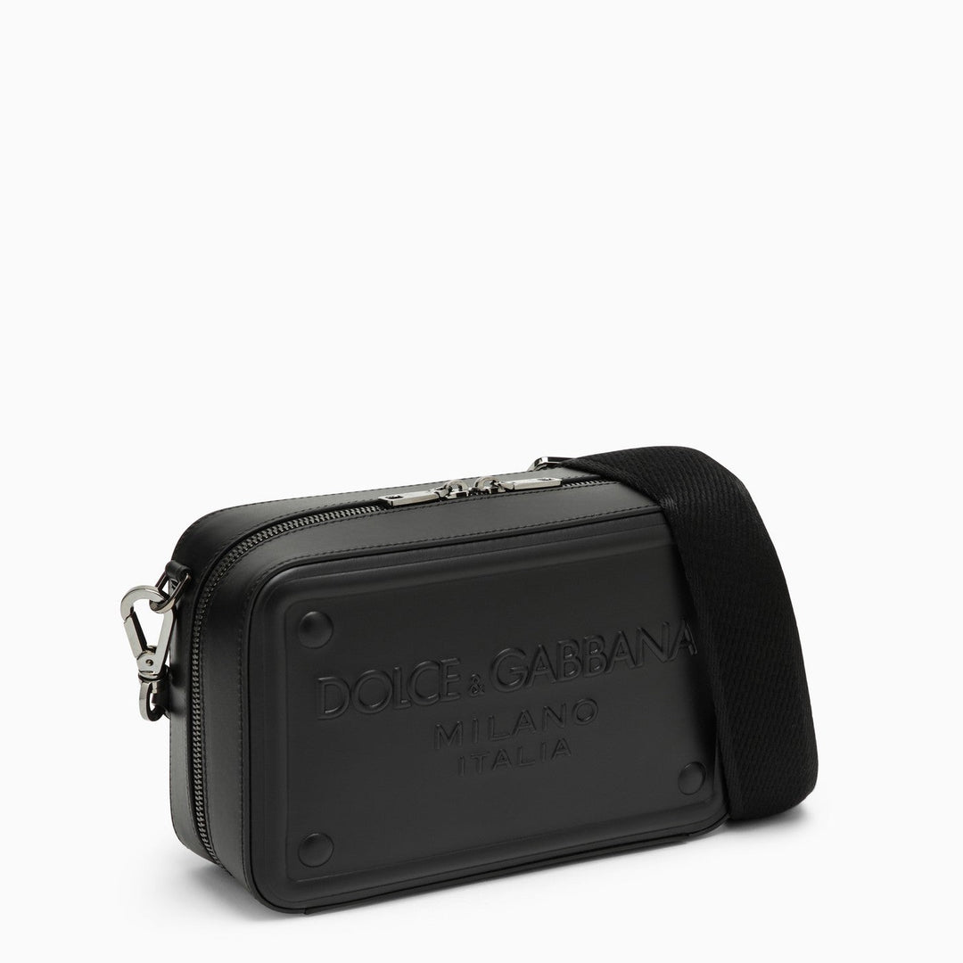 Dolce&amp;Gabbana Black Calfskin Shoulder Bag
