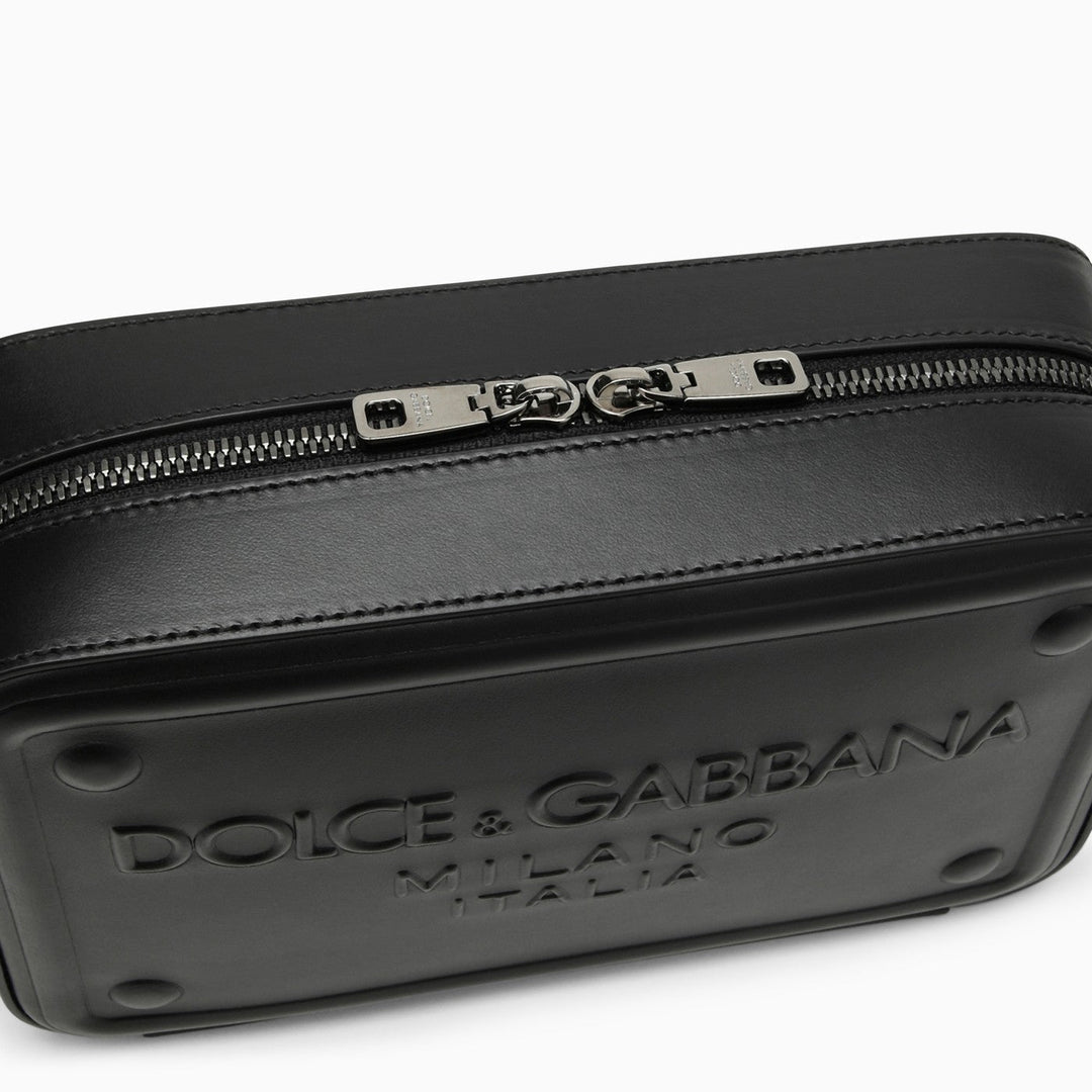 Dolce&amp;Gabbana Black Calfskin Shoulder Bag