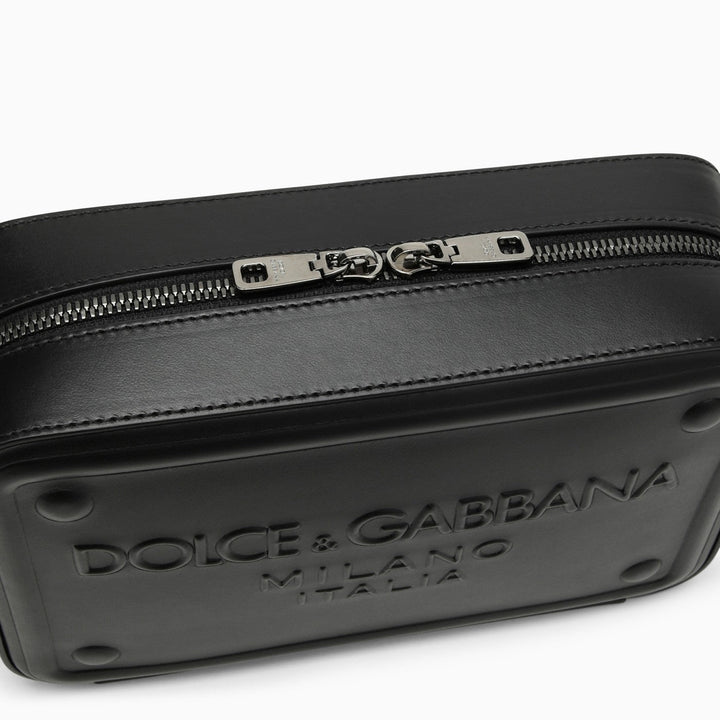 Dolce&amp;Gabbana Black Calfskin Shoulder Bag