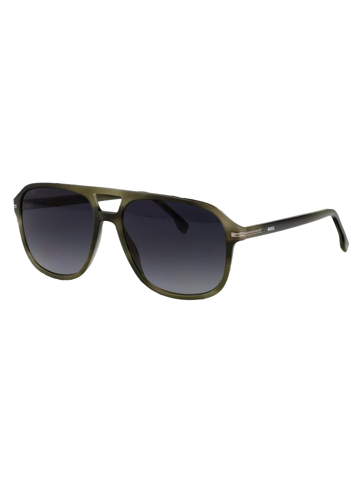 BOSS Horn Acetate Sunglasses - Men&