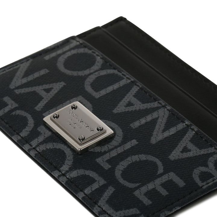 DOLCE &amp; GABBANA Mini Luxury 100% Leather Wallet for Men