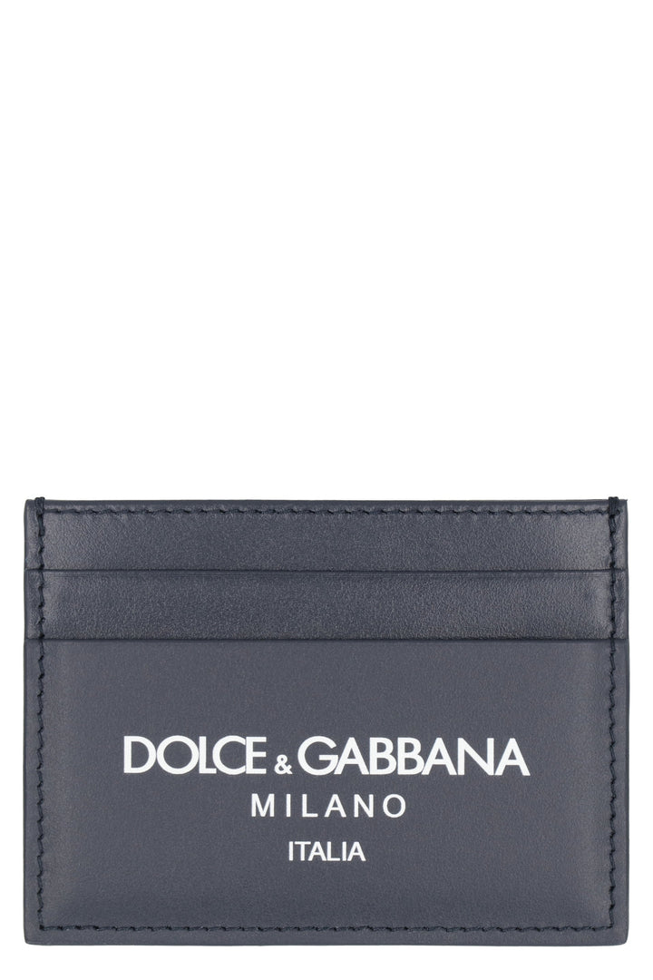 DOLCE &amp; GABBANA Mini Leather Card Holder