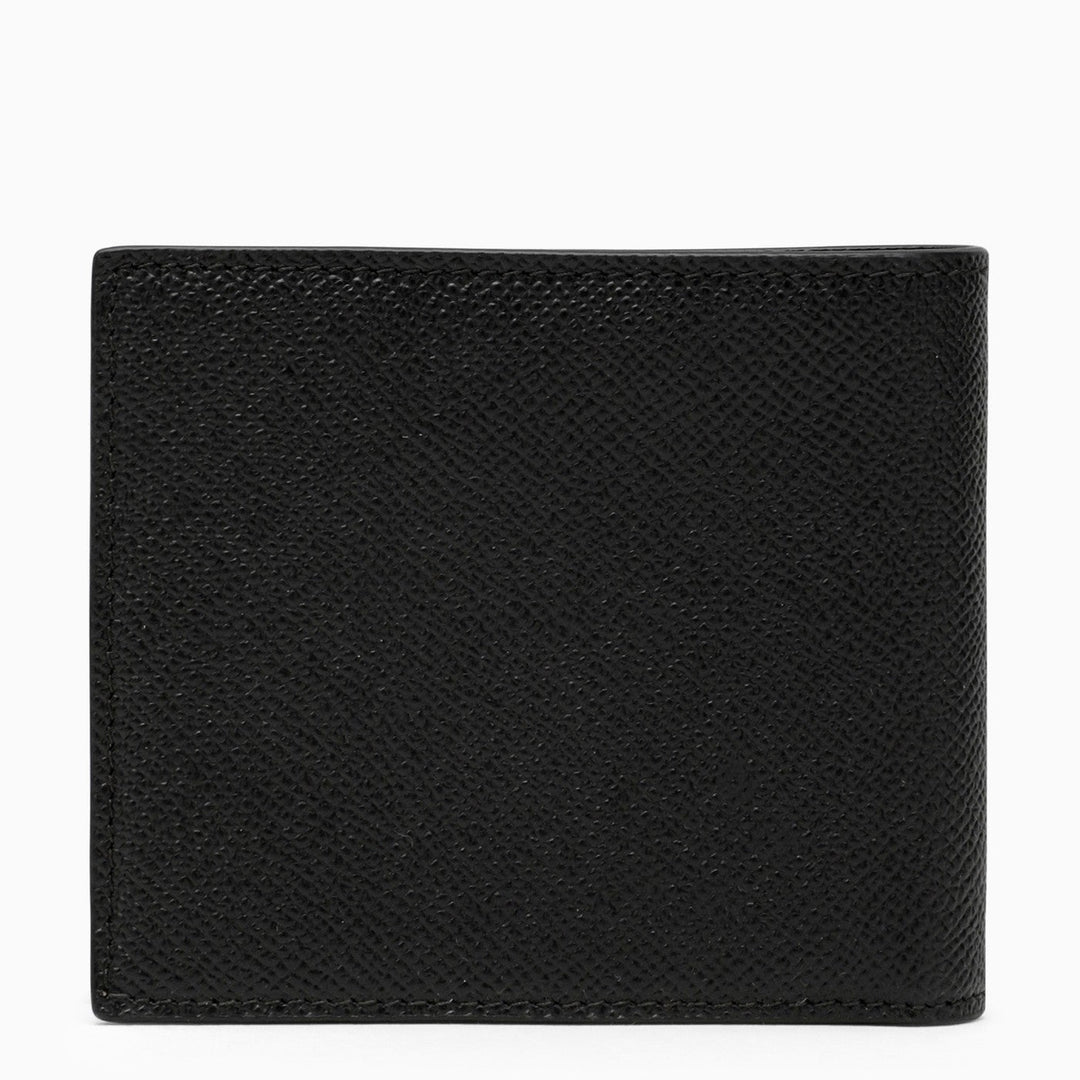Dolce &amp; Gabbana Black Leather Wallet With Logo