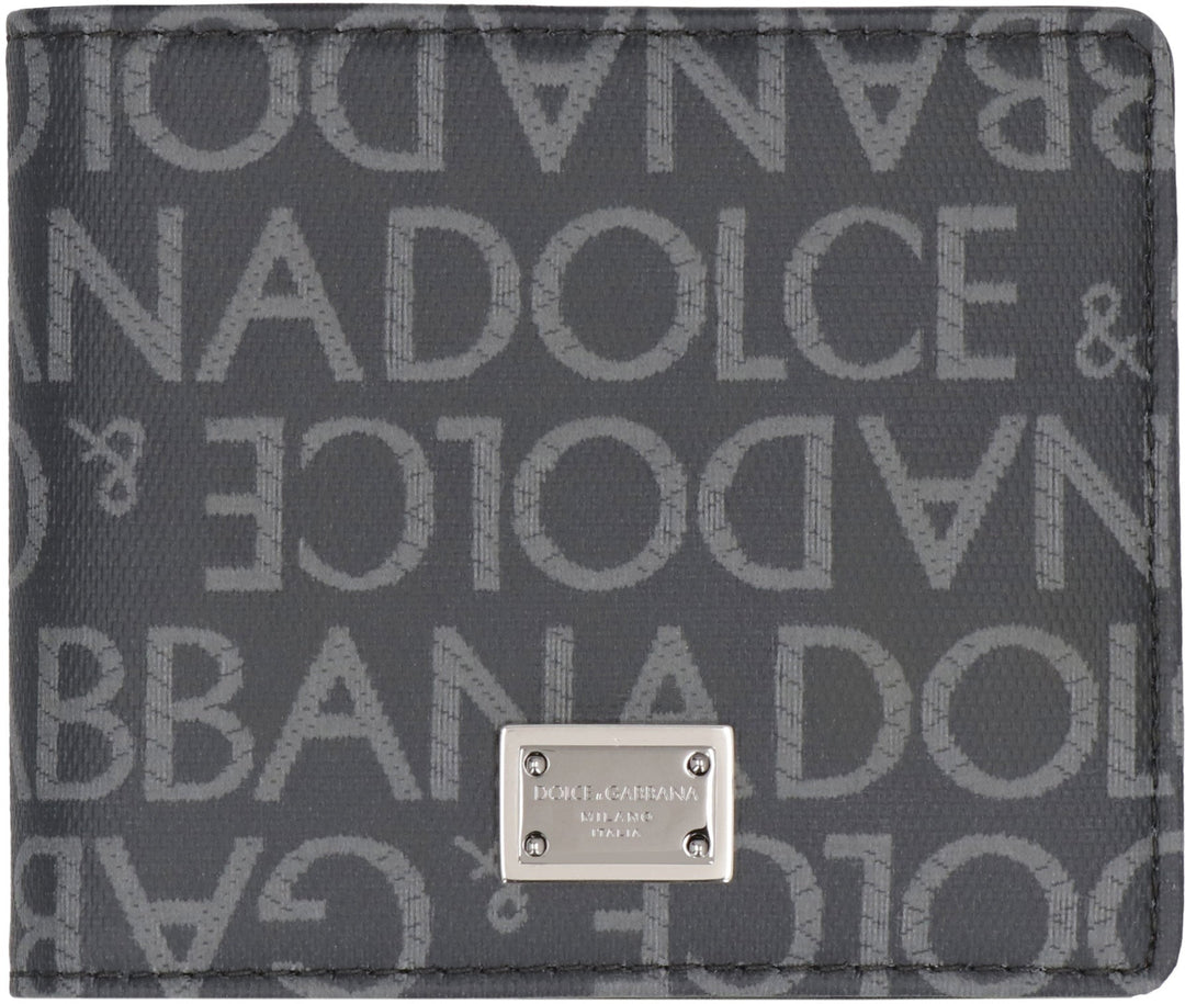 DOLCE &amp; GABBANA Mini All-Over Logo Wallet