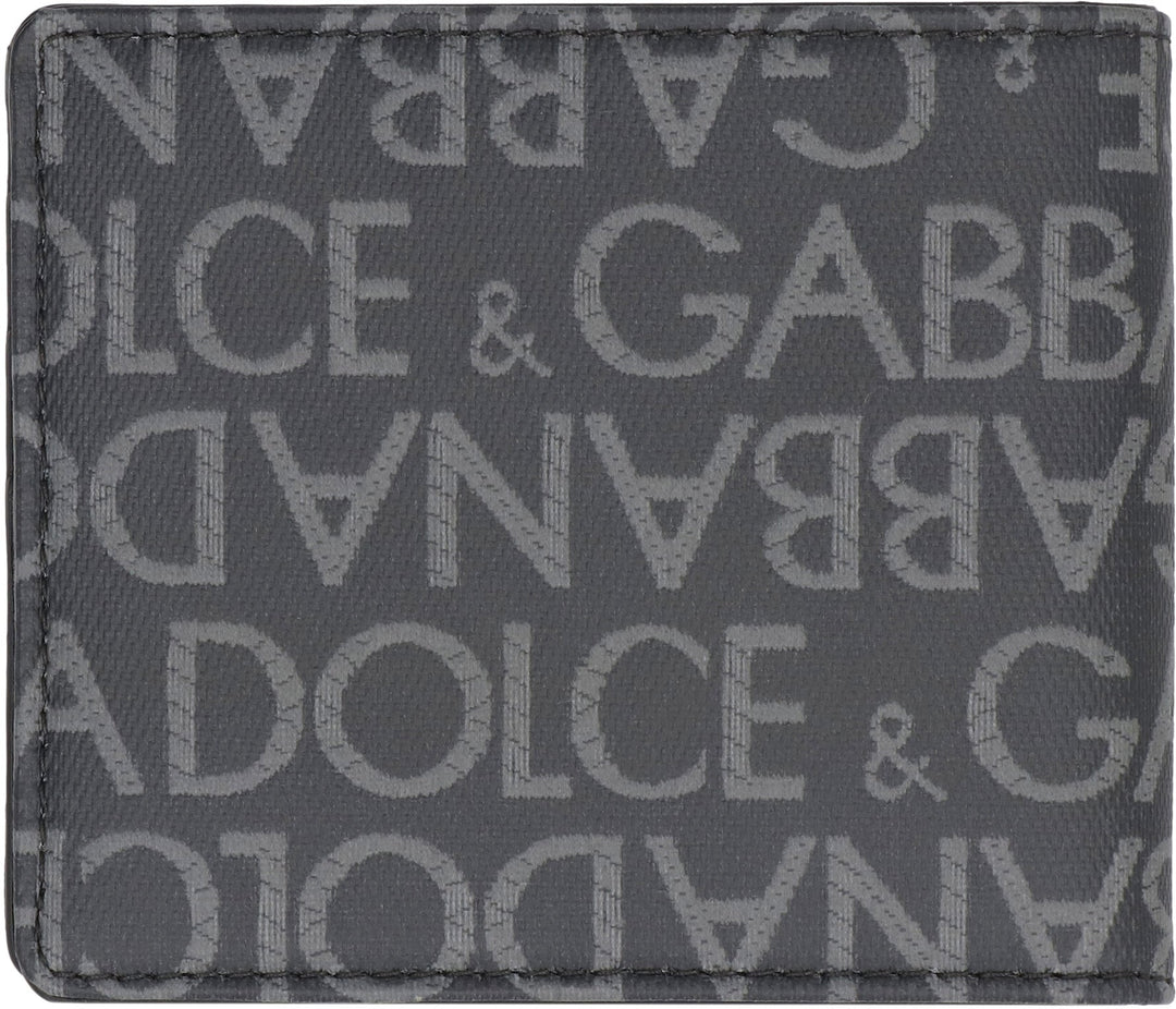DOLCE &amp; GABBANA Mini All-Over Logo Wallet