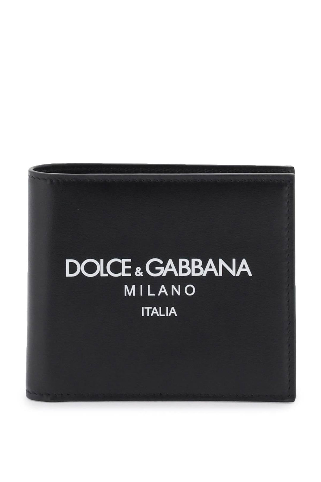 DOLCE &amp; GABBANA Mini Leather Flap-Over Wallet