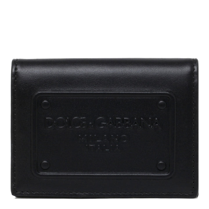 DOLCE &amp; GABBANA Mini Premium 100% Leather Wallet for Men