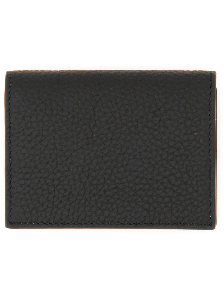 DOLCE &amp; GABBANA Sleek Mini Wallet with Logo