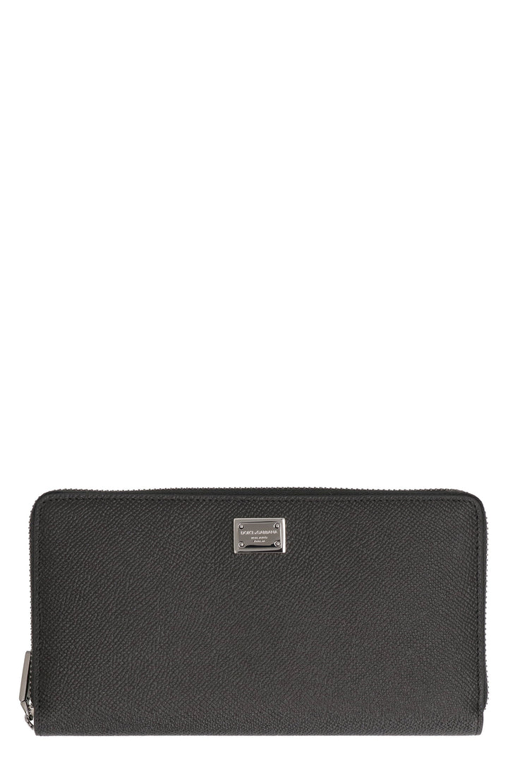 DOLCE &amp; GABBANA Sleek Mini Leather Wallet for Men