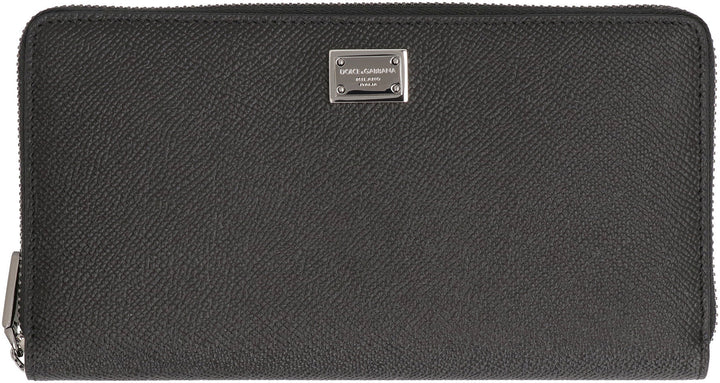 DOLCE &amp; GABBANA Sleek Mini Leather Wallet for Men