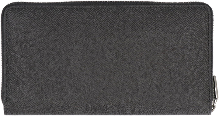 DOLCE &amp; GABBANA Sleek Mini Leather Wallet for Men